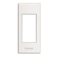 Рамка 1 модуль LIVING LIGHT, вертикальная, белый |  код. LND4811BI |  Bticino